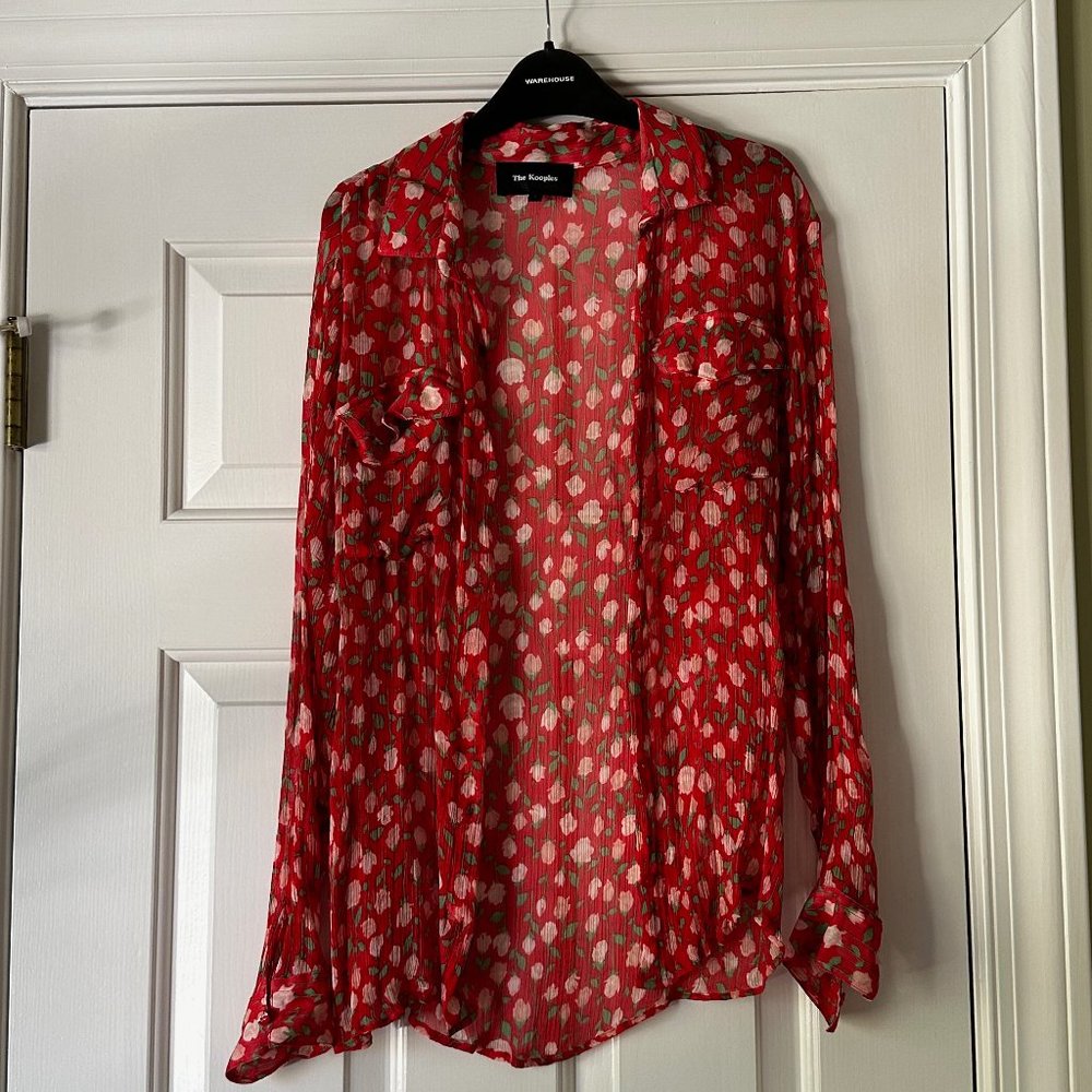 The Kooples Sheer Shirt